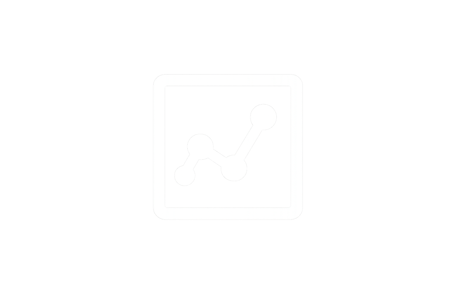 Data graph icon