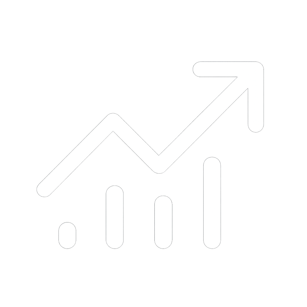 Growth arrow icon
